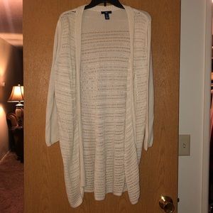 GAP cream cardigan